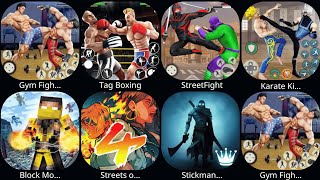 Gym Fighting,Tag Boxing,StreetFight,Karate King,Block Mortal Survival Battle,Streets of Rage 4 screenshot 3