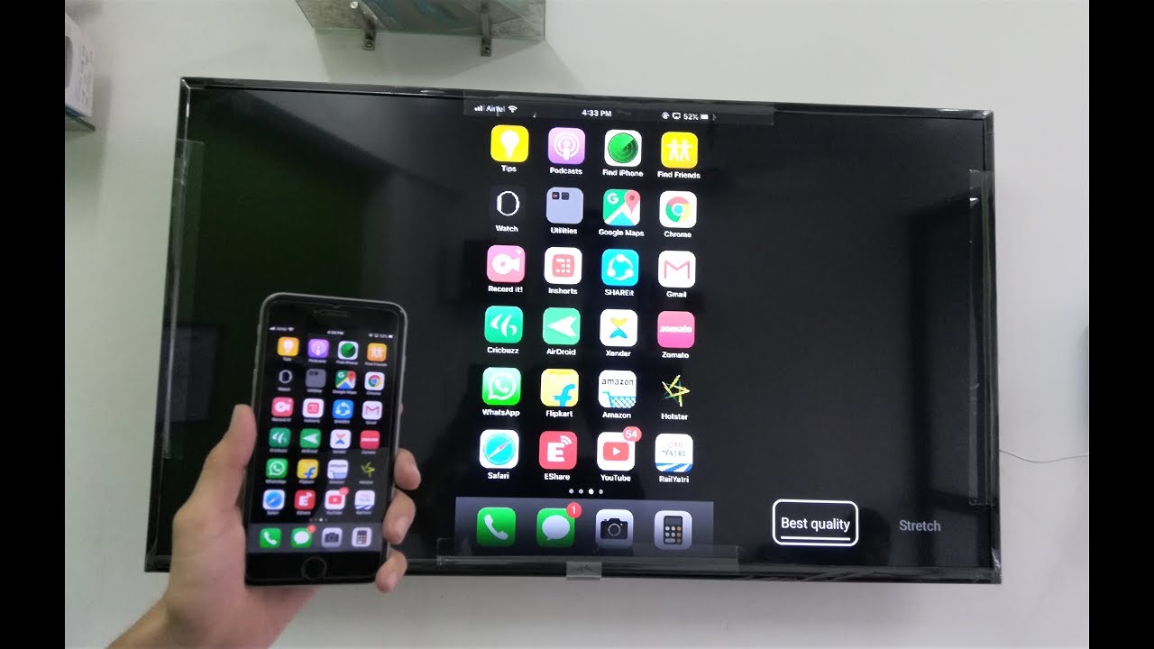 How to Mirror iPhone Screen on Any Smart TV (Easy 100% Works) - YouTube