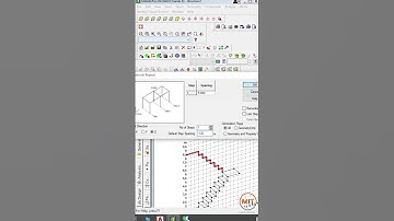 🎥 Master Staircase Design in STAAD.Pro in 60 Seconds! ✨