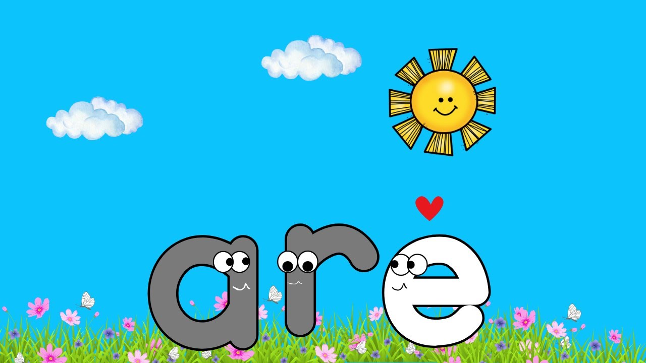 are - Tricky High Frequency Word First Grade  #5