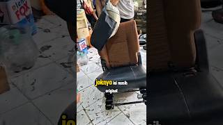 kita proses lagi jok paten innova reborn menggunakan bahan sintetis #tukangretrim