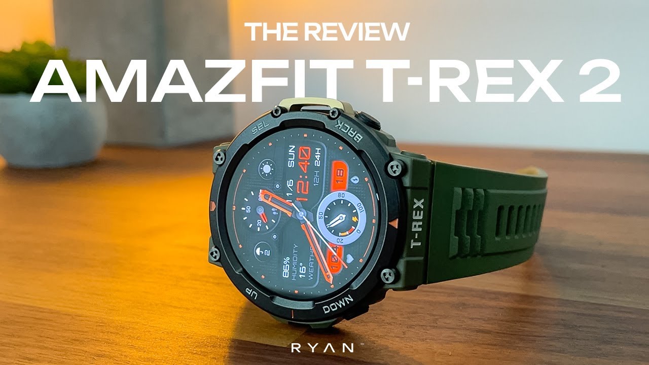 AMAZFIT T-REX 2 Smartwatch: THE REVIEW -- Is this my favourite