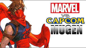 Marvel vs Capcom Mugen: w/ Strider playthrough Arcade Mode