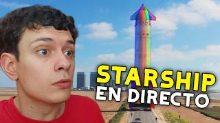 🔴DIRECTO: ¡DESPEGUE del cohete STARSHIP 12 de SPACE X! 🚀