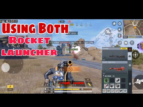 Using both Rocket launcher in  codm battleRoyal| It works|playing solo squad| cod 2022 new update|