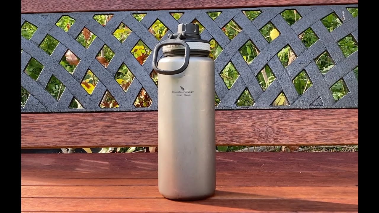 Long term review - Boundless Voyage titanium bottle - YouTube