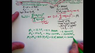 Actuarial Exam 2/FM Prep: Portfolio Value from Macaulay Duration of Bonds
