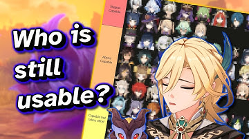 Which OLD Genshin characters can still clear endgame?