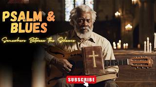 Somewhere Between the Silence 🙏🏾 | Christian Blues Prayer with Lyrics (5 Minutes)