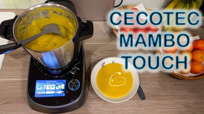 CECOTEC MAMBO TOUCH Robot de Cocina Multifunción con Jarra Habana 1600 W,  37 Funciones, Pantalla Tá 