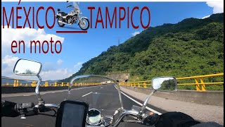 Viajando en moto de CDMX a Tampico. ¡Espectaculares vistas!