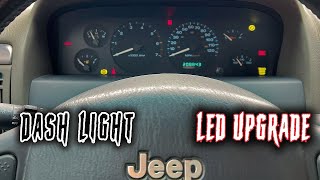 How to Replace Dash Lights with LED on Jeep Grand Cherokee WJ | Najar Offroad