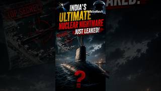 The Silent Triad: India's New Nuclear Nightmare ⚛️ #india #indiannavy #ssbn #nuclearsubmarine