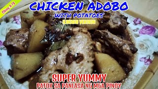 Adobong manok with potatoes - Recipeng patok sa panlasa ng mga pinoy