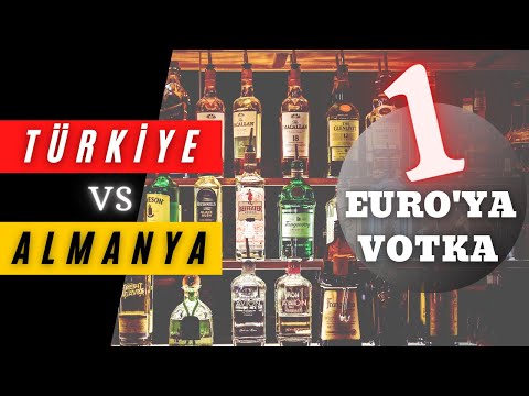ALMANYA'DA ALKOL FİYATLARI 2021 (Türkiye ile Karşılaştırma)