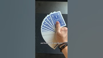 How To Fan A Deck Of Cards | Magic Tutorial