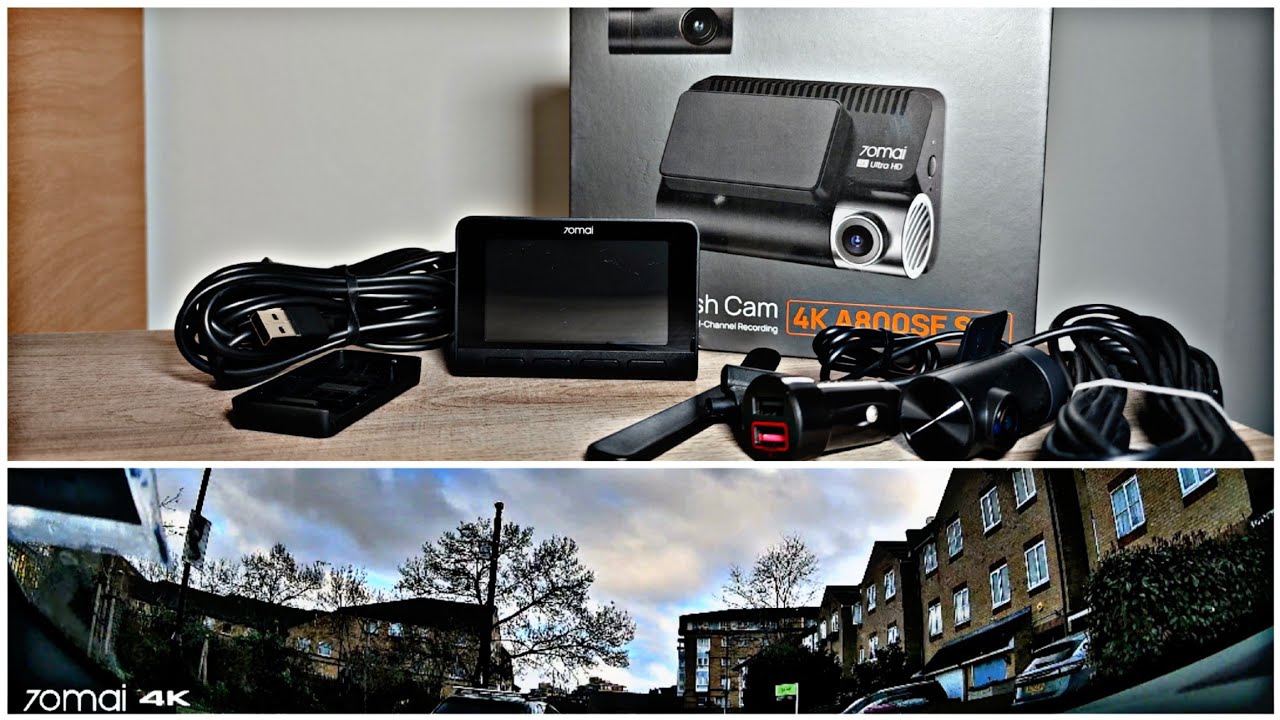 7Omai A800SE 4K UHD Dash Cam with GPS WiFi (Review) - YouTube