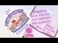D1- Chapter 6 - EX 6C - Practise Now(9) - Q1 - Basic Algebra and Algebraic Manipulation - (8 Edi)