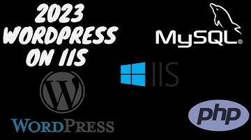 Manually Installing WordPress on IIS using MySQL & PHP (No Web Platform Installer)