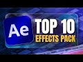 Top 10 after effects packs of 2024