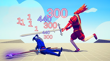 RANGED vs MELEE TOURNAMENT With Damage Indicator Part 2 | TABS - Totally Accurate Battle Simulator