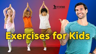 Exercises for Kids: A Safe, At-Home Bodyweight Workout for Everyone!