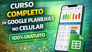 Google Planilhas para Celular - Aula Completa screenshot 4