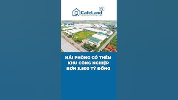 Hải Phòng ĐÓN TIN VUI: Đón khu công nghiệp hơn 3.500 TỶ ĐỒNG | CafeLand #shortvideo