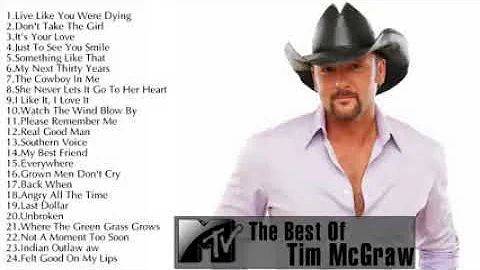 Tim McGraw's Greatest Hits - The Best Of Tim McGraw's Playlist 2018