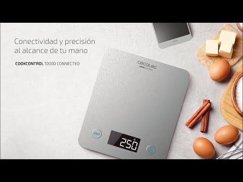 Cecotec Báscula De Cocina Digital Cook Control 8000