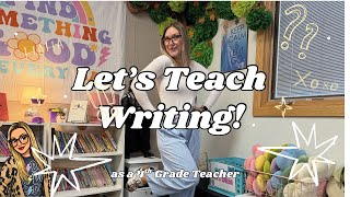 4th Grade Teacher Vlog |￼ Let’s Teach Writing | Cute Spring Outfits from AMAZON!!