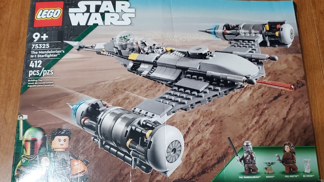 LEGO Star Wars Mandalorian N-1 Starfighter Speed Build & Chill (Set 75325)