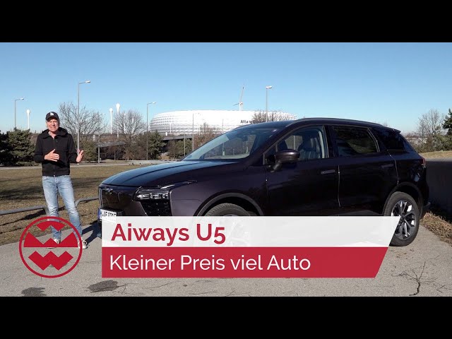 Aiways U5: Kleiner Preis viel Auto - Elektro-SUV aus China - World