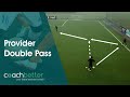 New passing drill with finishing   provider double pass  coachbetter