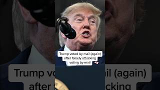 Trump voted by mail (again) after falsely attacking voting by mail