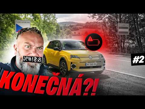 Elektrický RENAULT 5. Dojedeme s ním z Rakouska domů?