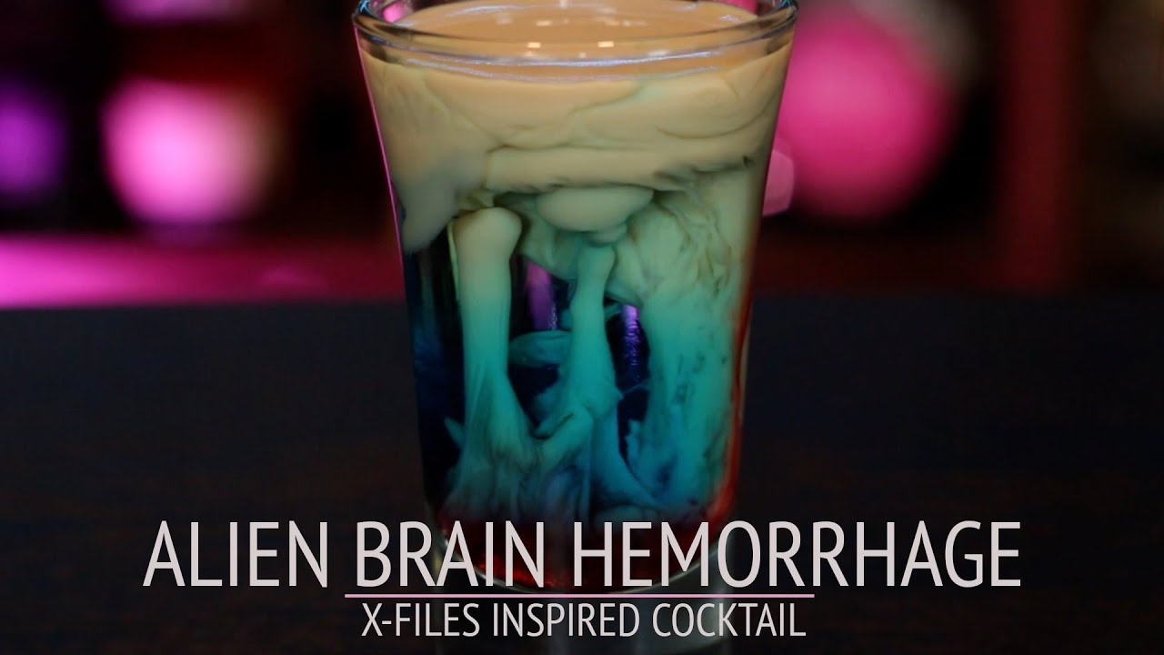 Alien Brain Hemorrhage Shot Recipe Tipsy Bartender Dandk Organizer
