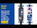 Best Electric Skateboard with Remote Control Playshion Longboard Skateboard Cruiser 39 Drop