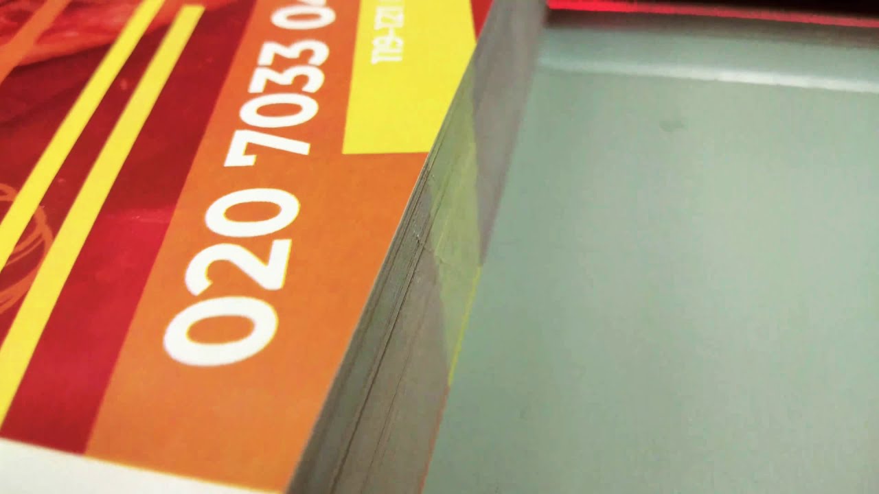 Instant print A5 flyers.