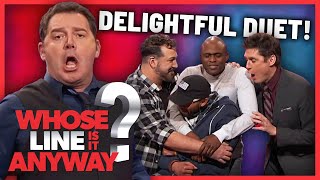 Celebrity Singing With Brady! | 35 MINUTE DUET COMPILATION | Whose Line Is It Anyway? Net Worth