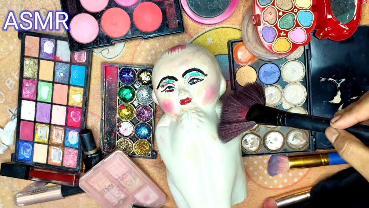 ASMR~ Sweet Makeup Doing My Baby Doll (No Talking) 🪆