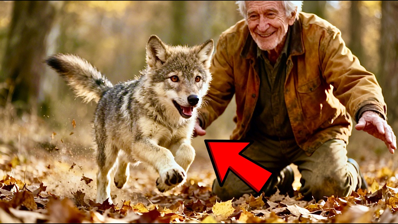 ДВЕ ОДИНОКИЕ ДУШИ В ТАЙГЕ: КАК ЕГЕРЬ И ВОЛЧОНОК НАШЛИ ДРУГ В ДРУГЕ НАСТОЯЩЕЕ СЧАСТЬЕ!