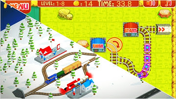 Conduct This & Rail Crisis Maze Mix Gameplay - Train Puzzle Game - Android Gameplay #26