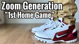 Nike Zoom Generation LeBron 1 “First Home Game” Review & On Feet