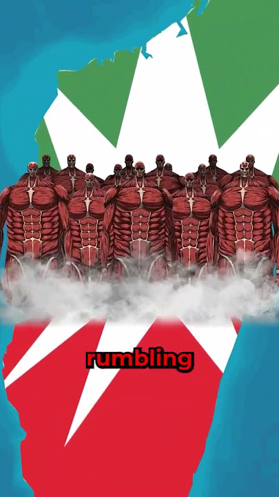 What if Attack on Titan's Rumbling happened today?
