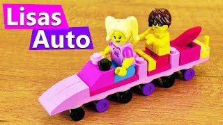 LEGO Fahrzeug für Lisa | Auto selber bauen ganz einfach | Cool, schnell & mit 12 Rädern | DIY Kids