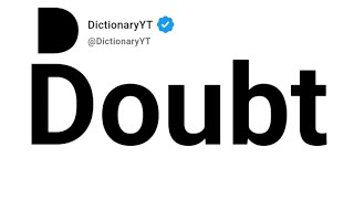 Thumbnail Doubt Antonyms | Opposite Words 