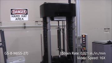 No. 8 Grouted Coupler Tensile Testing - Product 1