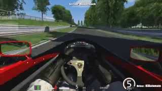 Assetto Corsa - Nordschleife Nürburgring Full Lap In Formula 1 Car Lotus 98T