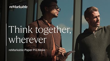Think together, wherever | reMarkable Paper Pro Move